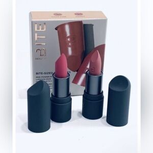 Bite Beauty Lipstick Duo in Pink and Red